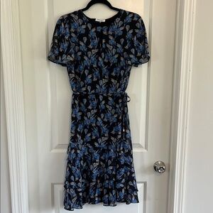 Gerry Weber floral print ruffled hemline dress